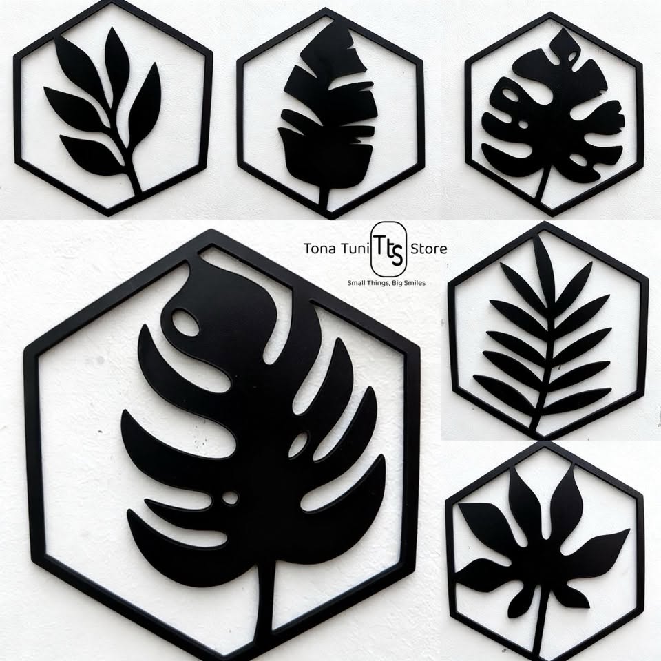 Classic wall decor - 6 pieces set