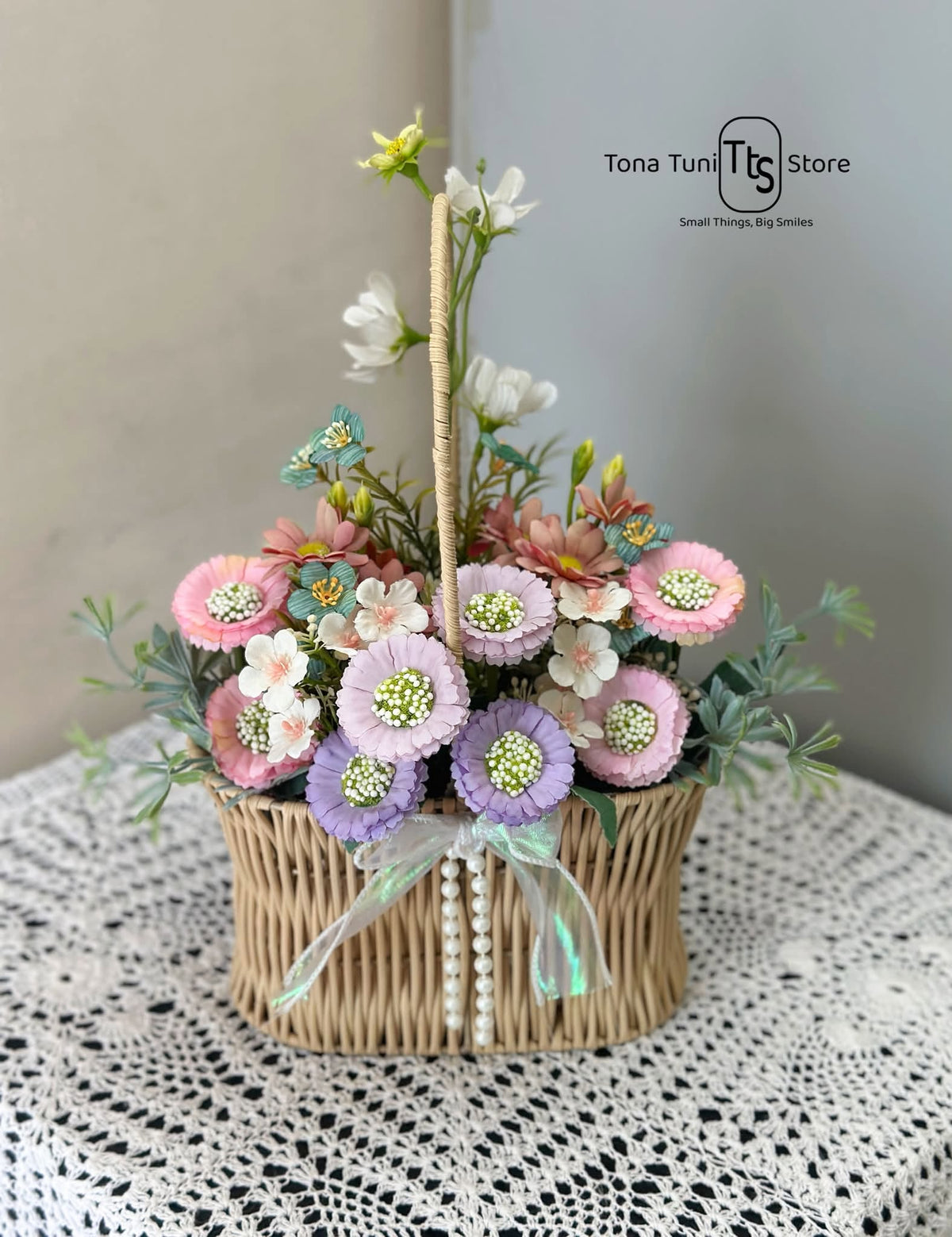 Pearl flower bouquet