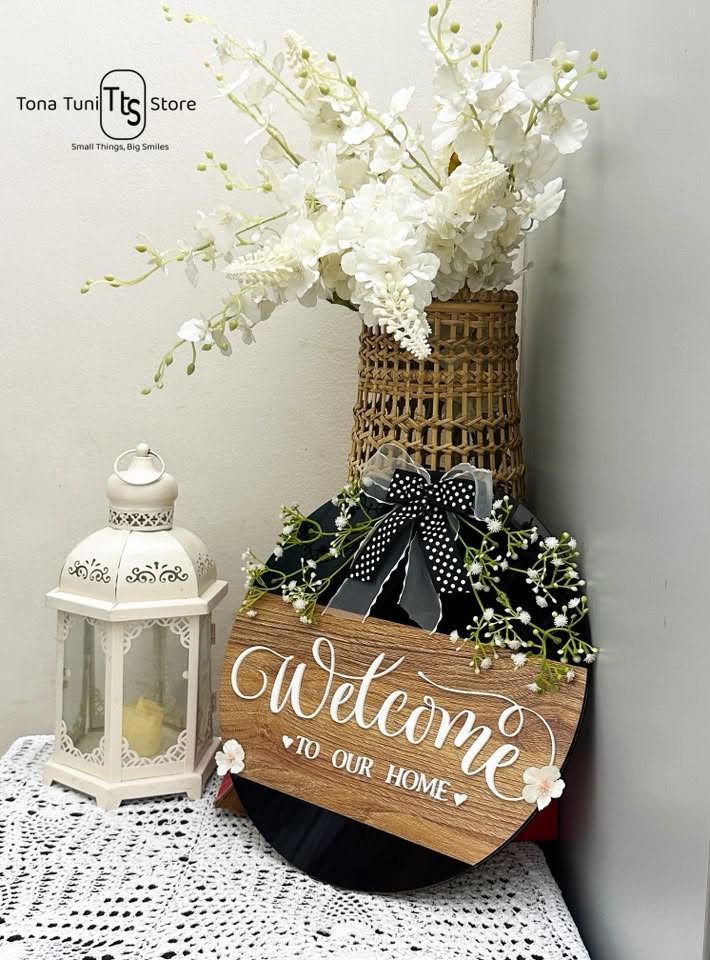 Home with a beautiful home decor