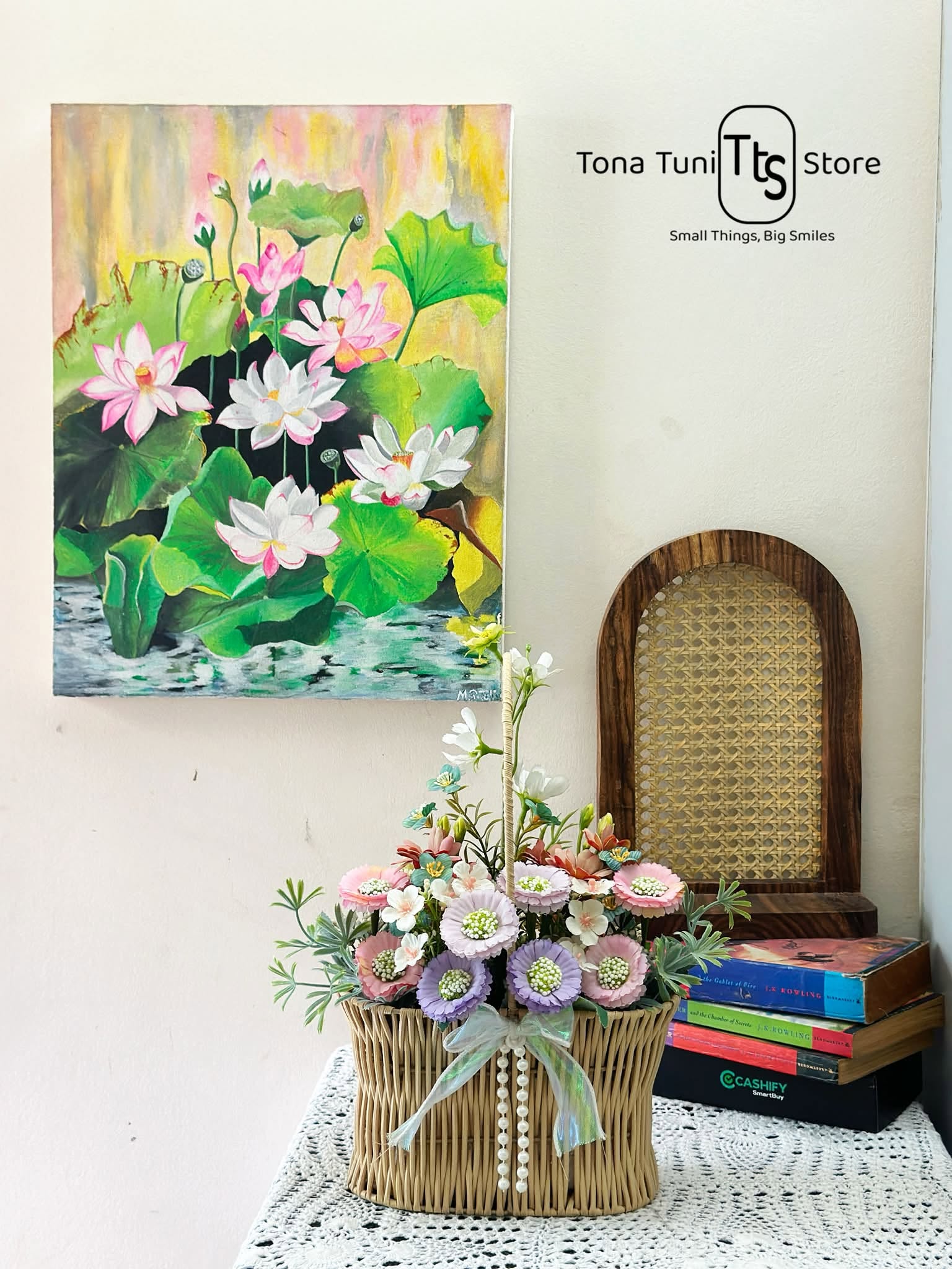 Pearl flower bouquet