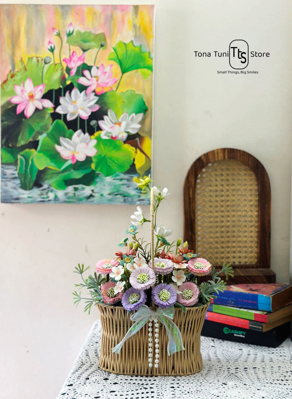 Pearl flower bouquet