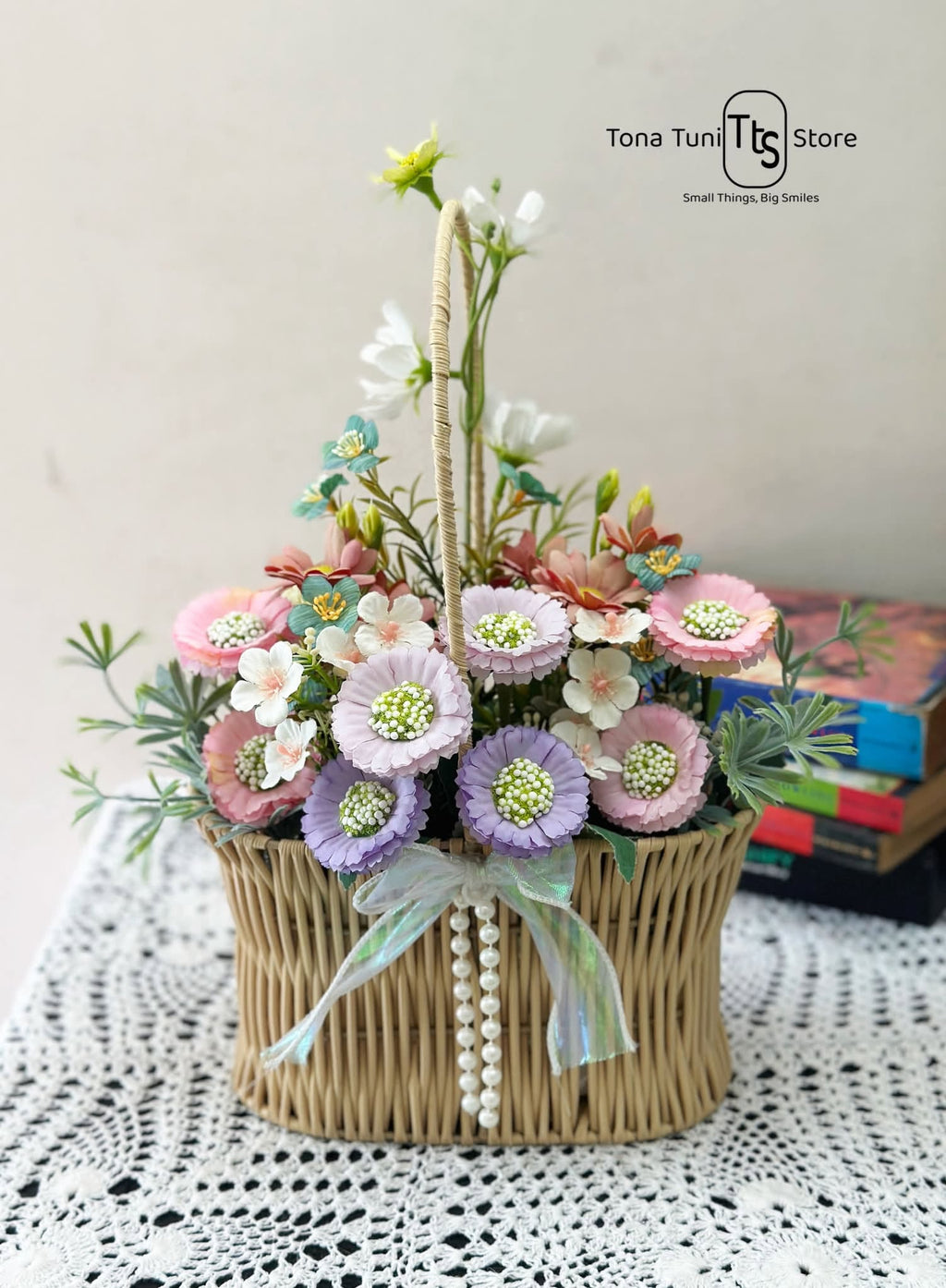 Pearl flower bouquet