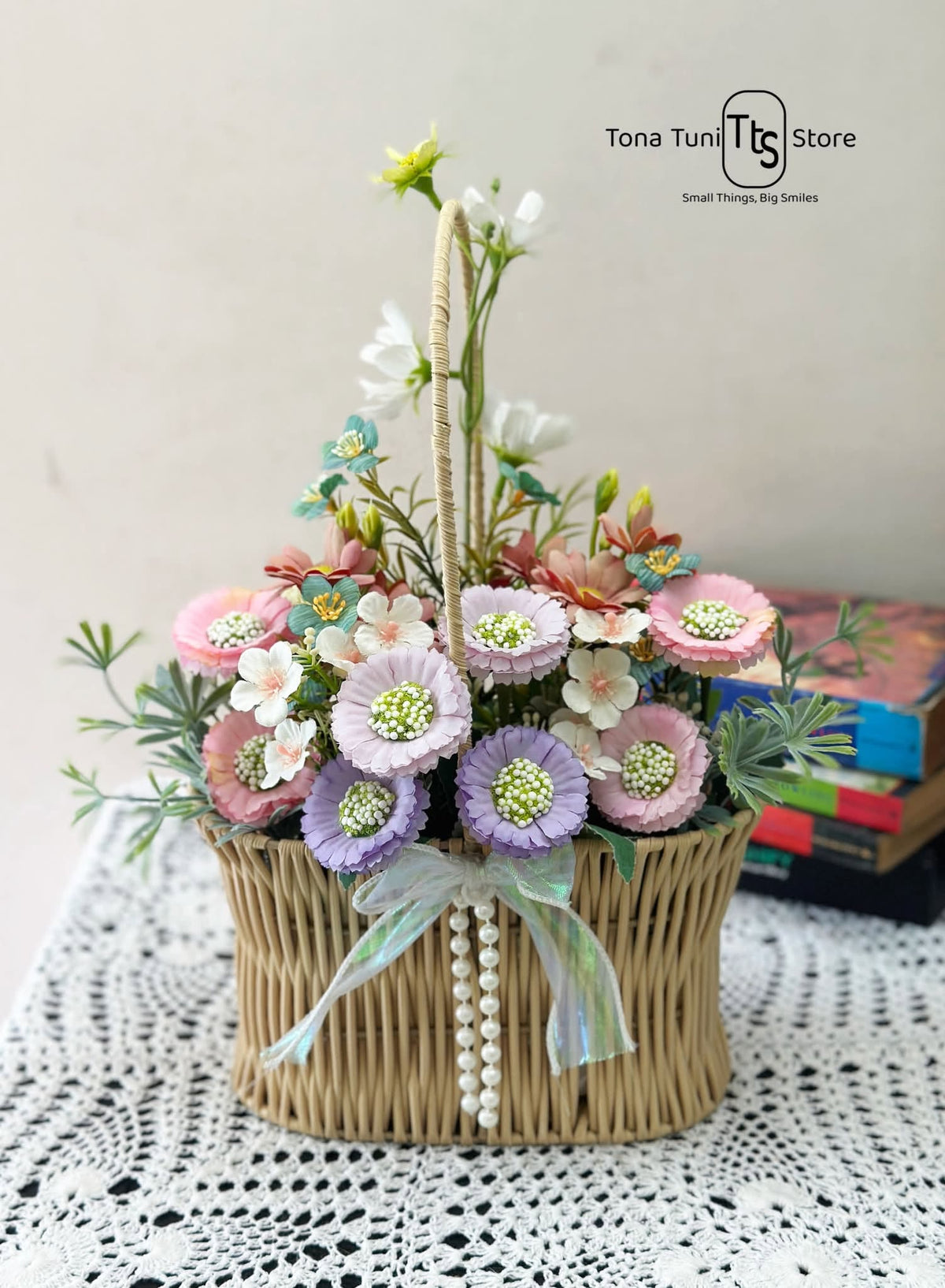 Pearl flower bouquet